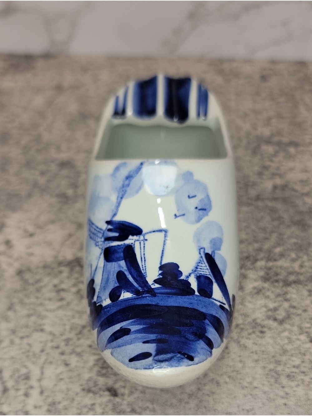 Vintage Holland Delft Clog ashtray - Picture 2 of 11